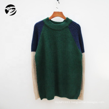 Autumn Winter Fashion Pullover Round Neck Womens sweater crop top